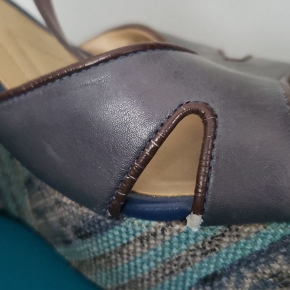 𝅺NATURALIZER N5 comfort sandal blue brown 8.5 - Picture 6 of 10